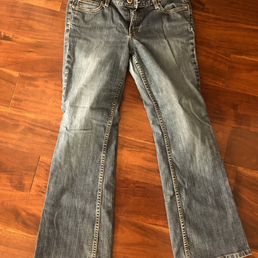 Banana republic jeans, size 8, light wear